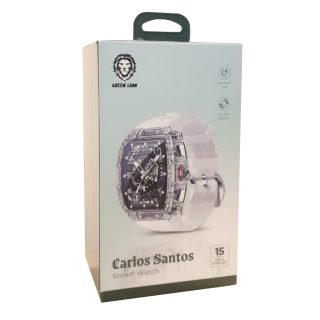 Green Lion Carlos Santos Smart Watch - WHITE
