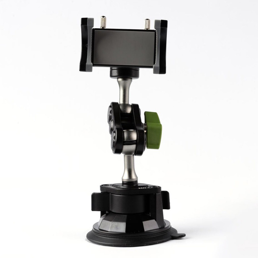 Green Lion Ultimate Phone Holder with Suction Cup Mount 45 72 Black 1 Trend Store