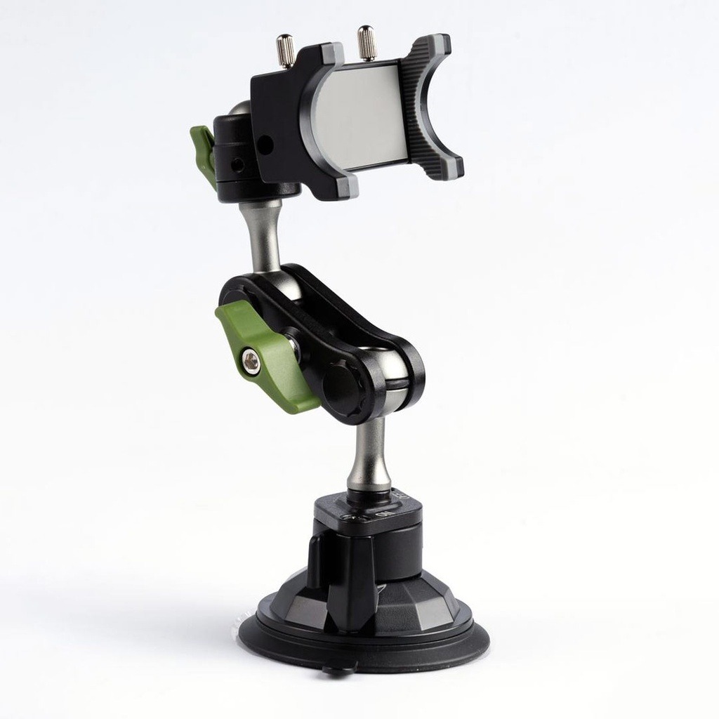 Green Lion Ultimate Phone Holder with Suction Cup Mount 45 72 Black 2 Trend Store