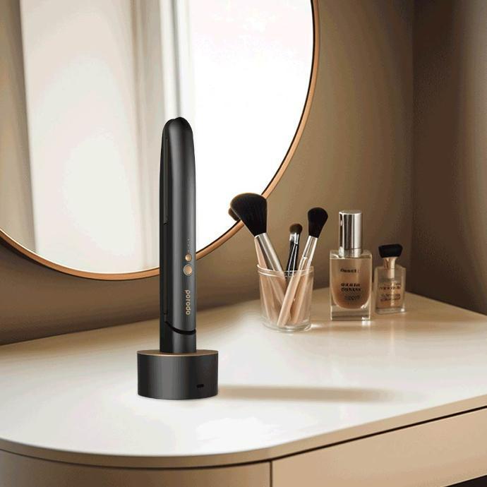 Porodo LifeStyle Wireless Rechargeable Hair Straightener Quick Charge Black PDLSPHRSTBK Trend Store